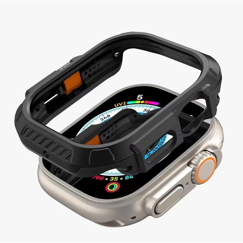 Spire เหมาะสําหรับ Apple Watch Ultra Watch เคสป้องกัน Ultra2 เคสป้องกัน 49 มม. ทนทานต่อแรงกระแทก