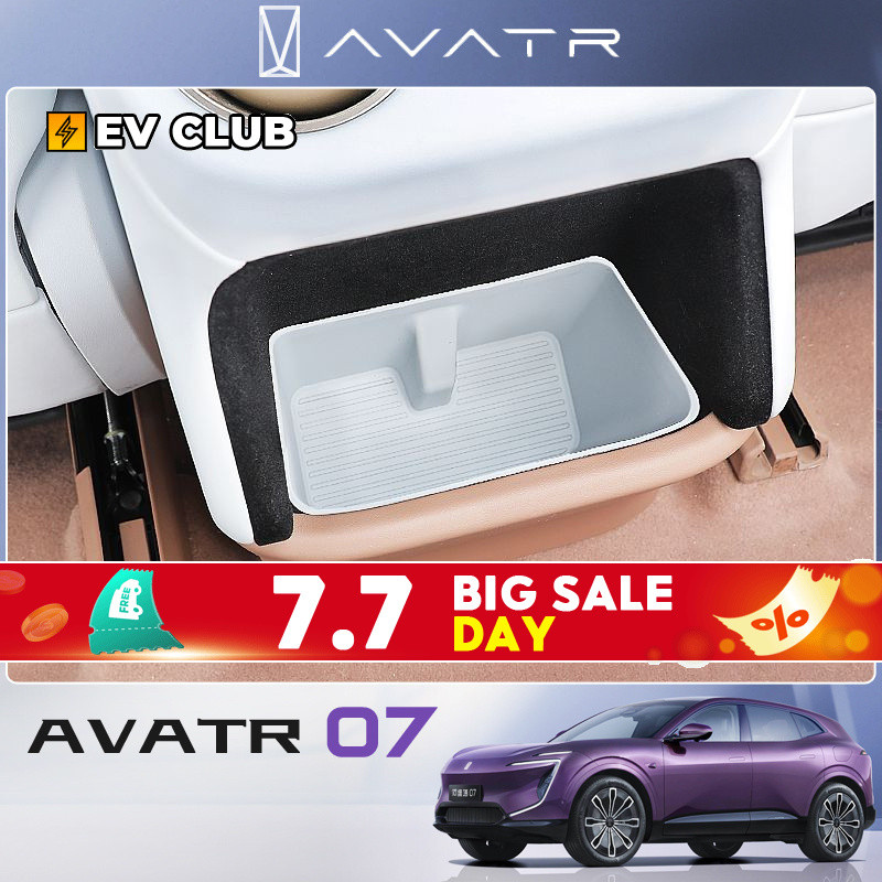 2026 changan avatr 07 ev อะไหล่รถยนต์รถพิเศษเฉพาะด้านหลังไอเสีย Air Outlet กล่องเก็บ Central Control Armrest กล่องจัดเก็บอุปกรณ์ดัดแปลงตกแต่ง
