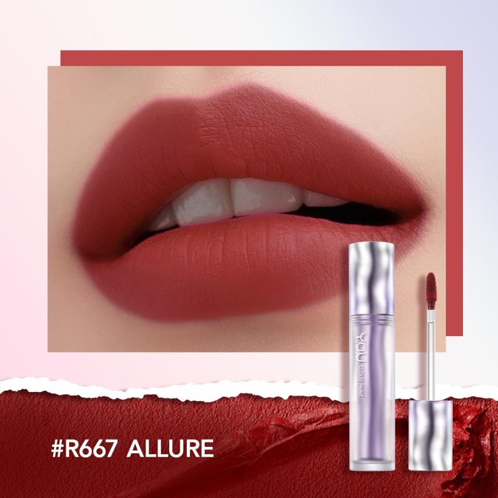 YOU Cloud Paint Matte Lasting Lip Cream ลิปแมท สีแน่นชัด กลบริมฝีปากคล้ำ ติดทน 18 ชม - รูปที่ 7