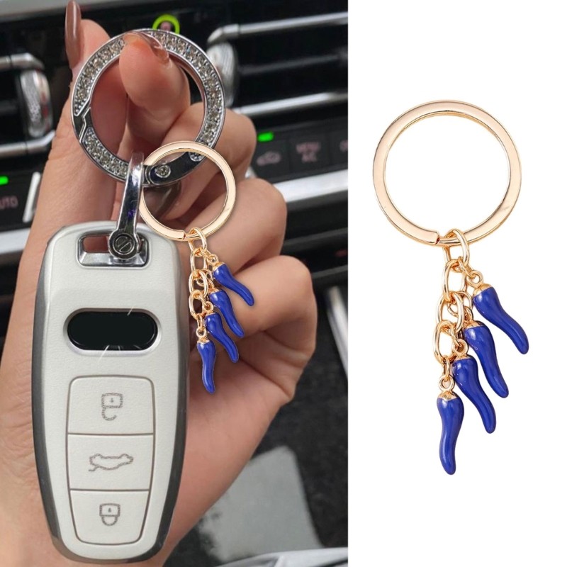 Kiss Playful Chili Key Accessory พวงกุญแจจี้ที่สมจริงแบบพกพาสินค้าทุกวัน