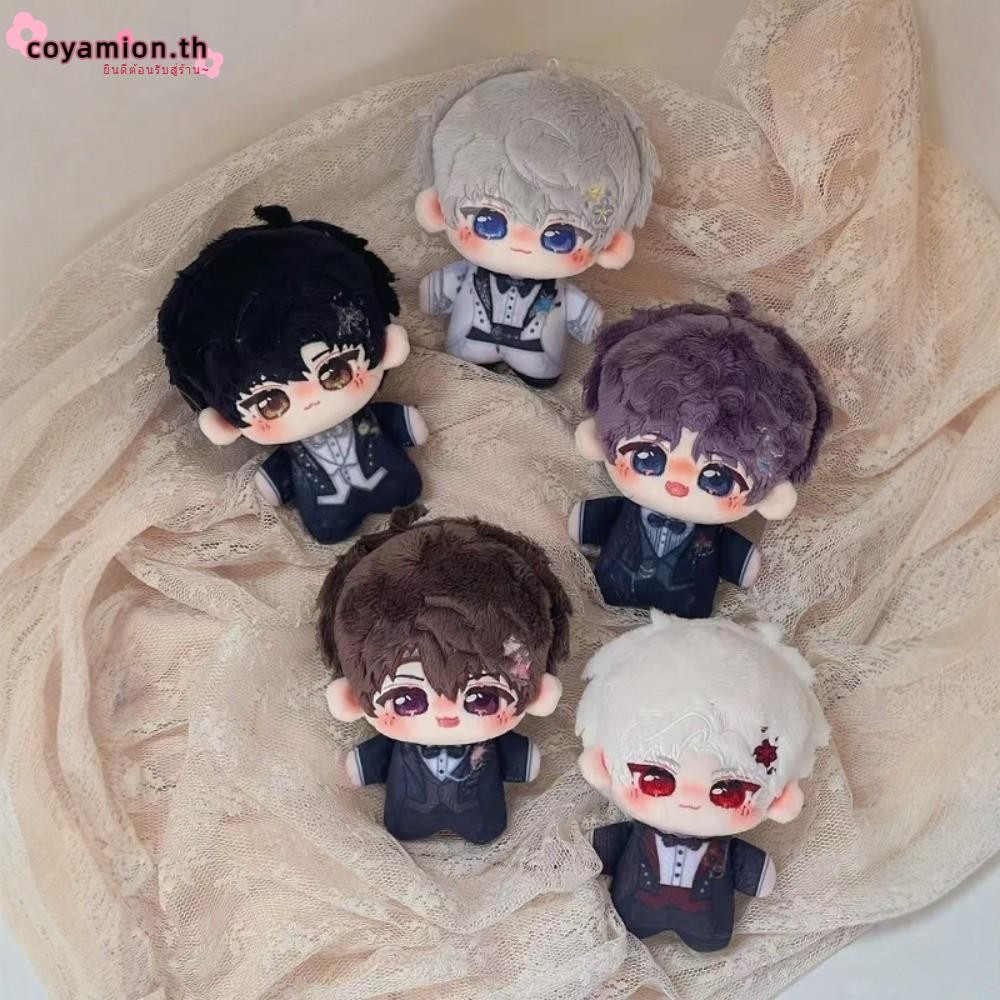 COYAMION Caleb Sylus Plush Doll, Zayne Wedding Series Love and Deepspace Doll, น่ารัก 10 ซม.Xavier ข