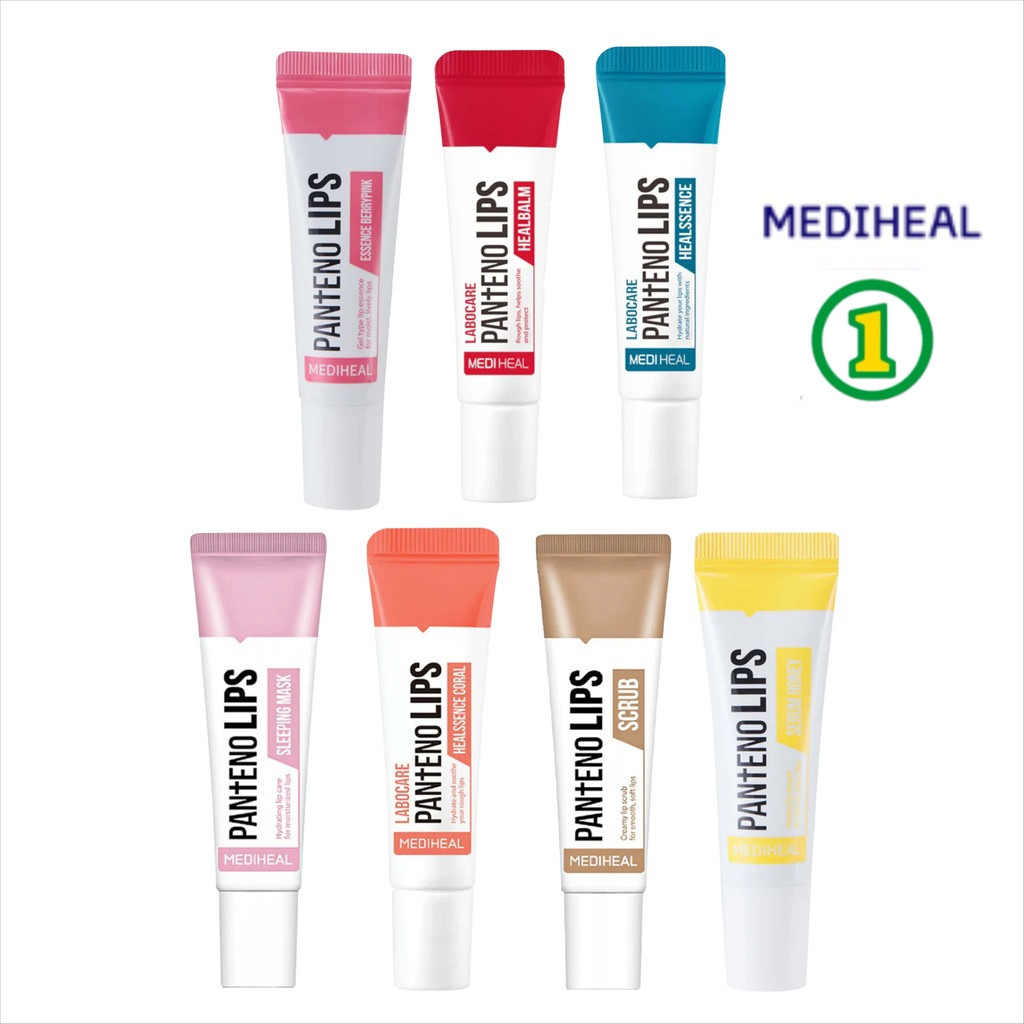 Mediheal เมดิฮีล แพนทีโน่ ฮีลบาล์ม 10 มล. ลิป ลิปบาล์ม บำรุงริมฝีปาก (Healbalm/Healssence/Coral/Sleeping Mask/Scrub)