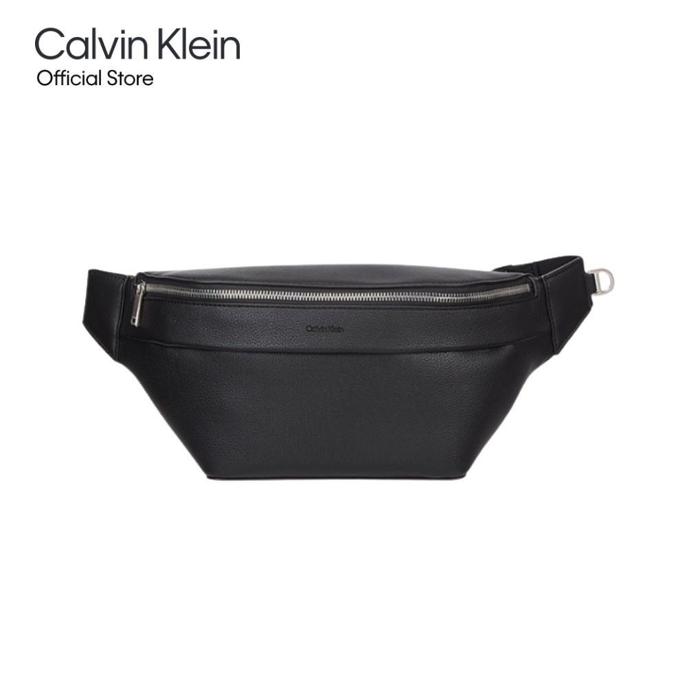 CALVIN KLEIN กระเป๋าคาดอก Micro Pebble Waist Bag รุ่น 4D3002G UB1 - สีดำ