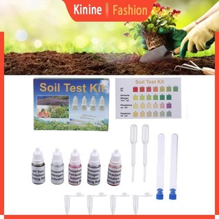 KIN Soil PH Test Solution Phosphorus N1 Nitrate P1 โพแทสเซียม K1 K2 Extractant การทดสอบ Reagent Kit ชุด