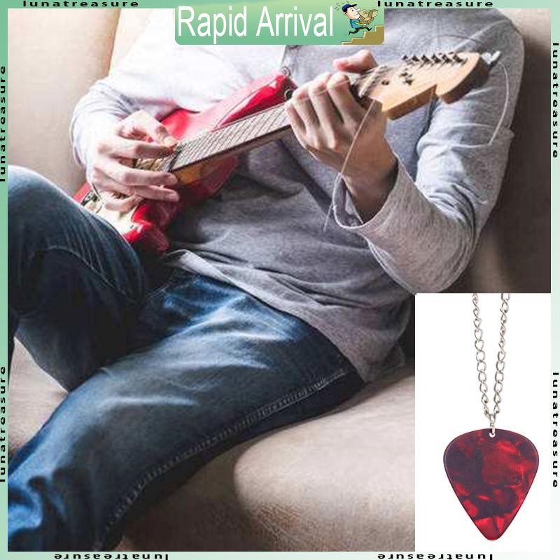 Lun Explosion Unique Season 4 Eddie Guitar Pick Necklace Anniversary