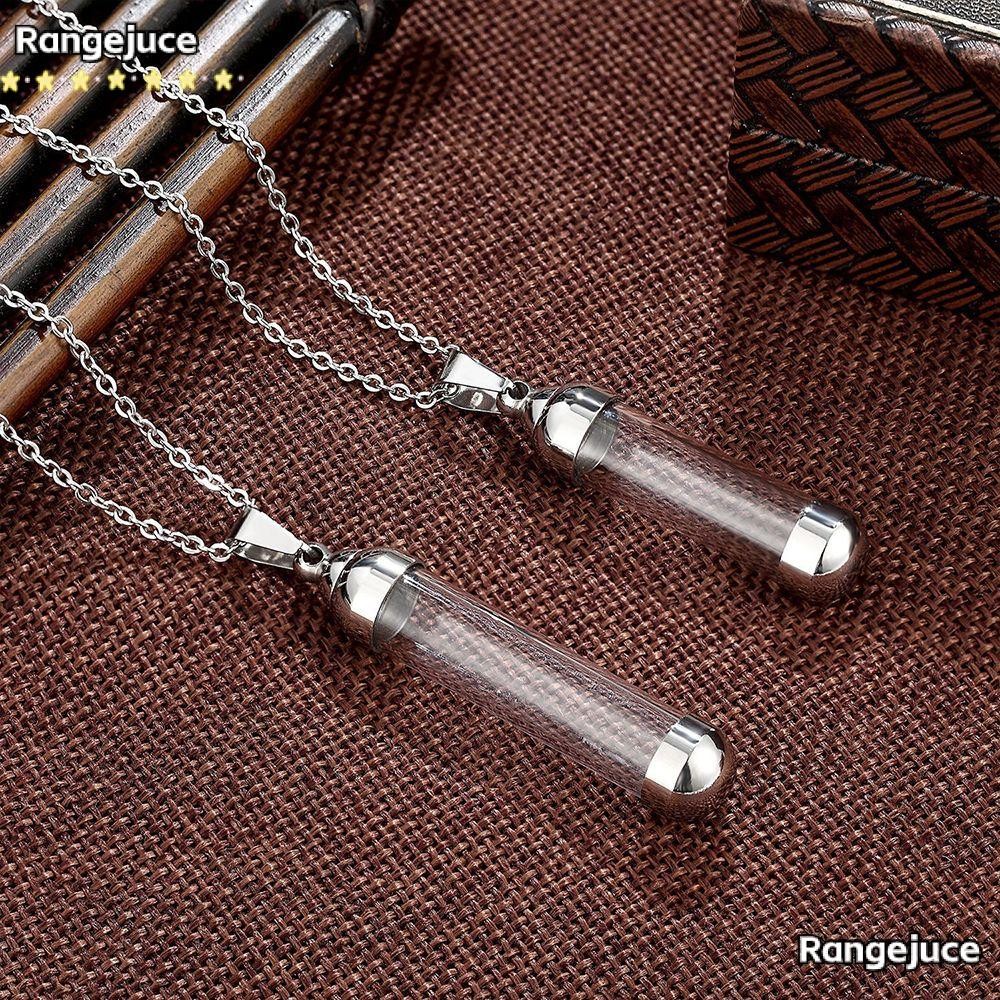 สร้อยคอแก้ว Vial แบบ DIY มีชาร์มนำโชค เปิดฝาได้ง่ายๆ