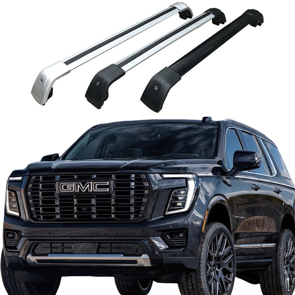 เหมาะสําหรับ GMC YUKON แร็คสัมภาระหลังคา Crossbar Doroger YUKON YUKON รถอลูมิเนียมอัลลอยด์วงเล็บหลัง