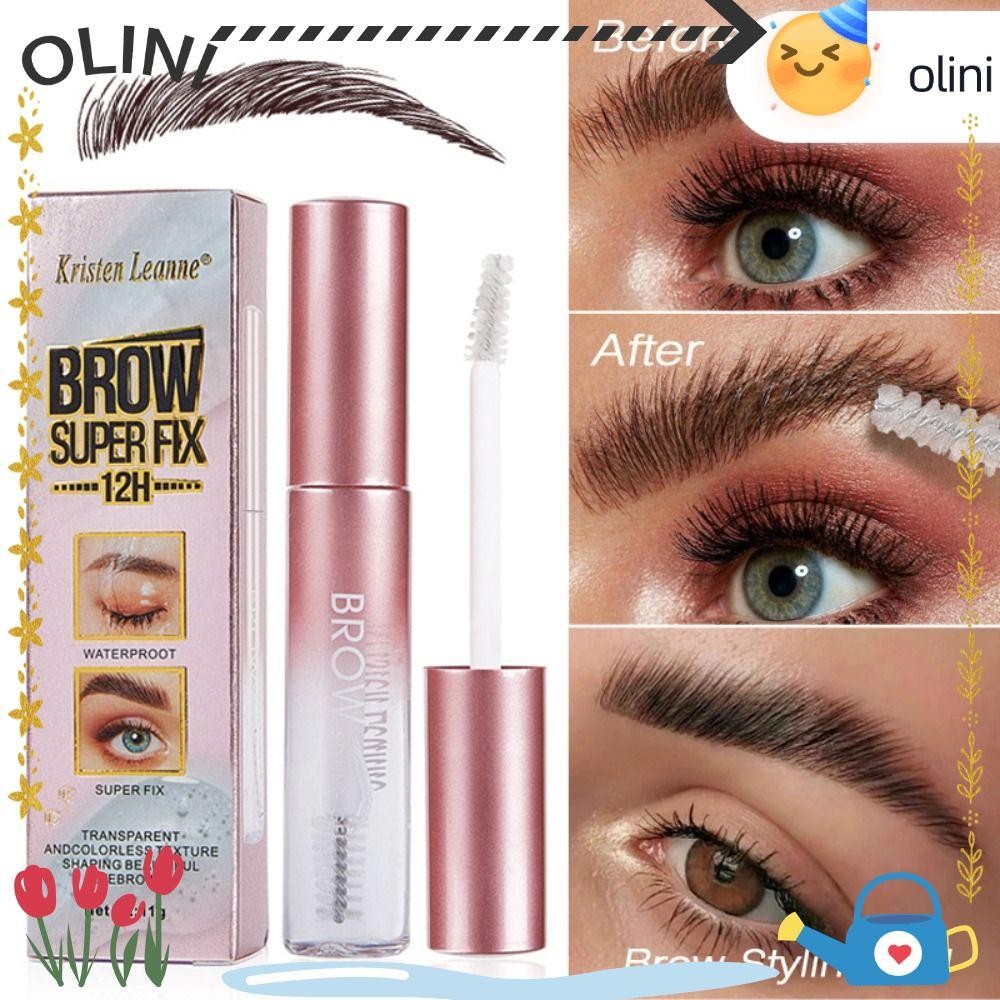Olini Long-Lasting Waterproof Eyebrow Setting Gel แว๊กซ์เขียนคิ้วใสคุณภาพสูง