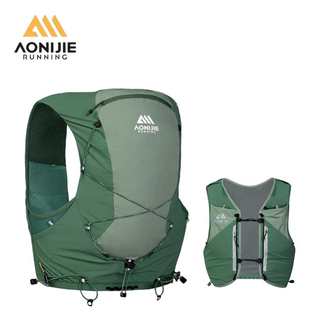 กระเป๋าเป้วิ่ง AONIJIE MB-12L เสื้อกั๊กไฮเดรชั่นน้ําหนักเบาสําหรับทั้งชายและหญิง