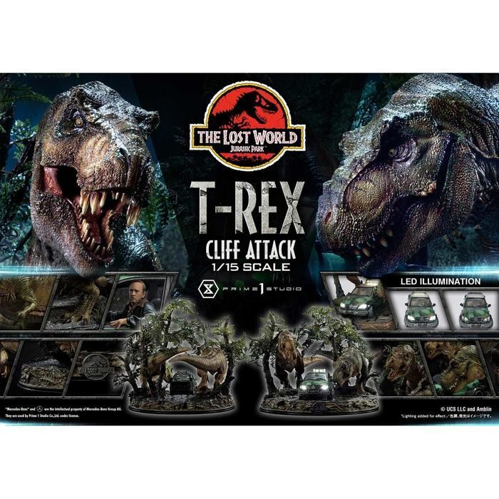 PRIME 1 STUDIO 1/15 SCALE STATUE T-REX CLIFT ATTASSIC PARK V7SFRK4S1G