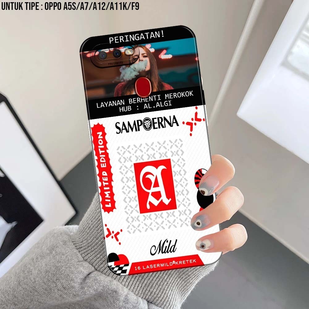 Softcase สําหรับ Oppo A5s/A7/A12/A11K/F9/F9 Pro Case Pro Camera Fashion 01 Cool Last Series - การป้อ