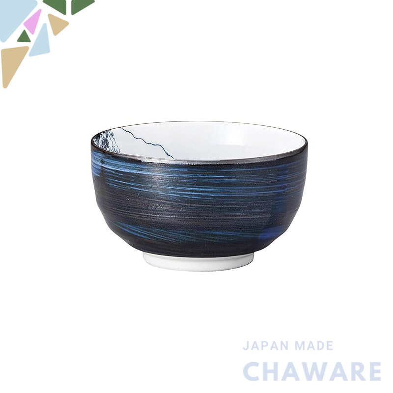 【made in japan】
Showa Seito Hokusai Mt. Fuji Multipurpose Bowl - 4.1 inch, φ12.8×7 cm, Mino-yaki, Ma