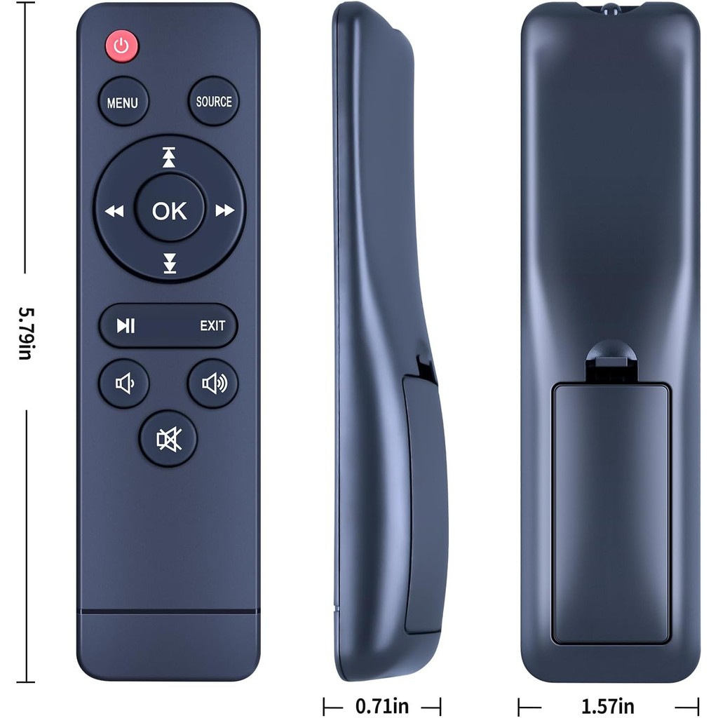 เปลี่ยนรีโมทคอนโทรลสําหรับ TMY โปรเจคเตอร์ V88 V78 V08 V68 V28 PT-06 V78, สําหรับ PANSEBA HI-04, สํา