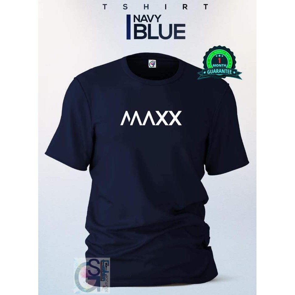 Max.x เสื้อยืดคอกลม Cotton 100% เฉพาะ GS Fashion Boutique 95a
