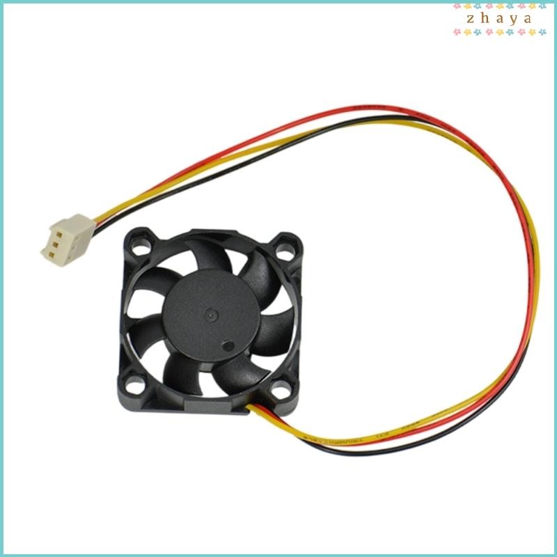 ZHAYA 40m 4010 พัดลมระบายความร้อน 3Pin 3 สาย 12V Connector สําหรับกล่องทีวีและแว่นตา VR