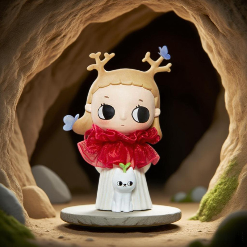 [secret] POPMART Nyota Four Seasons Series ฟิกเกอร์ของเล่นปริศนากล่องของขวัญ