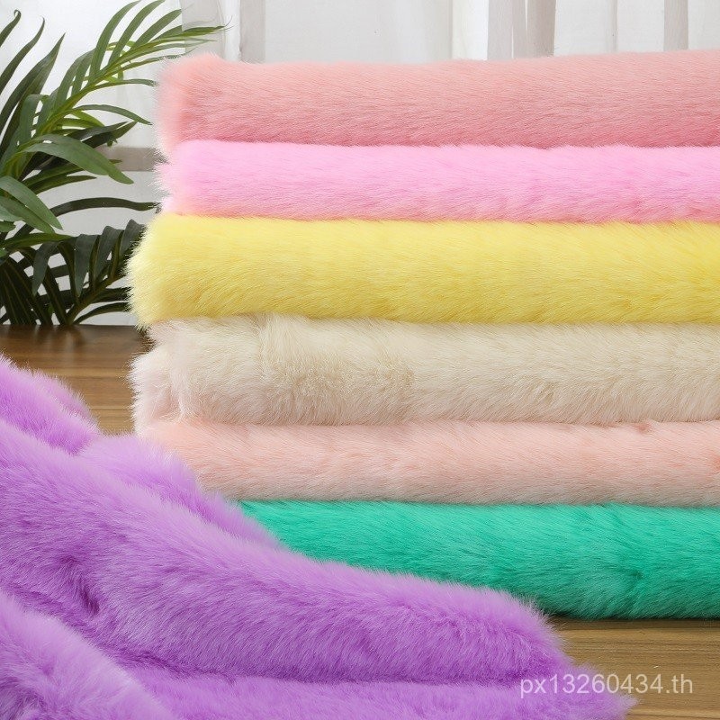 Fox เลียนแบบกระต่าย Fox Fursuit Fursuit Fursuit ขนสัตว์ผ้ากระต่ายหนาพรม Fox Fur ทําเลียนแบบ Handmade