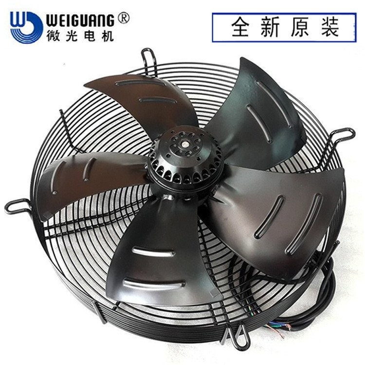 มอเตอร์รังสีโรเตอร์ภายนอก Hangzhou Axial Fan ใช้เสียงรบกวนต่ํา YWF4D-630S พัดลม Condensation Cooler 