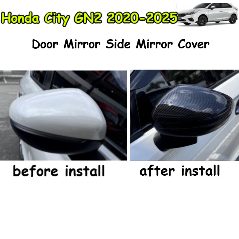 Honda City GN2 2020-2026 ครอบกระจกมองข้างประตู ราคา ถูกที่สุด ดีลบีเคเค แกลเลอรีภาพที่ 8