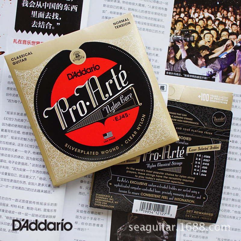 EXP45 High Tension XTC45EJ44EJ43EJ46C Carbon FF Titanium Alloy TT Classic Guitar Strings