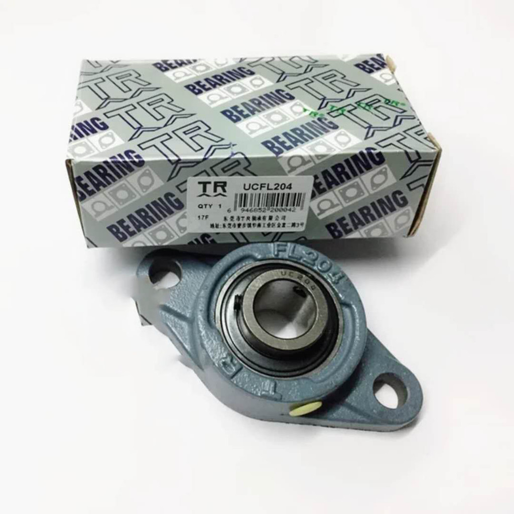 โรงงานขายตรง Dongguan TR พร้อมที่นั่งเพลาบอลด้านนอก UCFL204/UCFL205/UCFL206/UCFL208