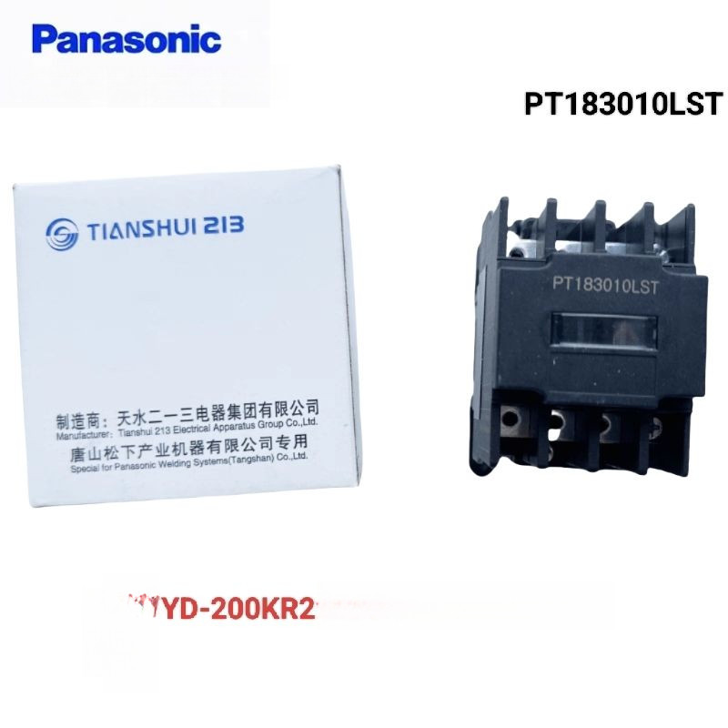 เครื่องเชื่อมป้องกันแก๊ส Panasonic YD-200KR คอนแทคเตอร์ AC ดั้งเดิม PT183010LST (เฉพาะ 200V200KR)