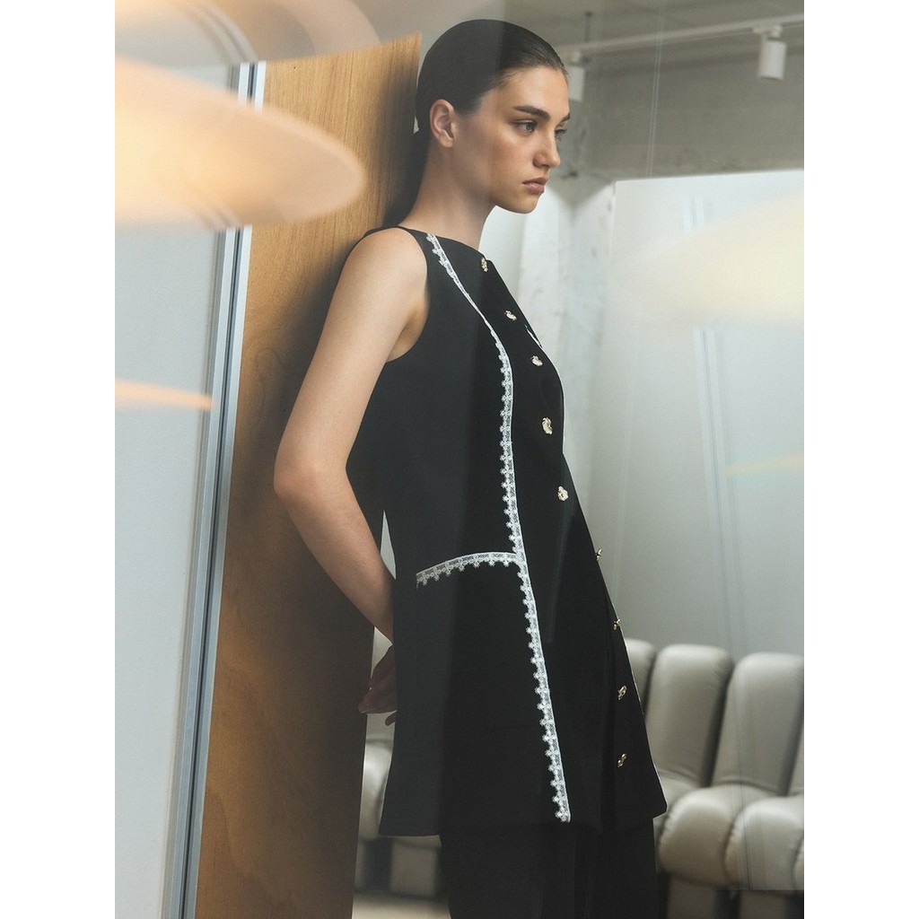 [Pomelo] Pomelo. x Janesuda เดรสลูกไม้ / Pomelo. x Janesuda Lace Dress