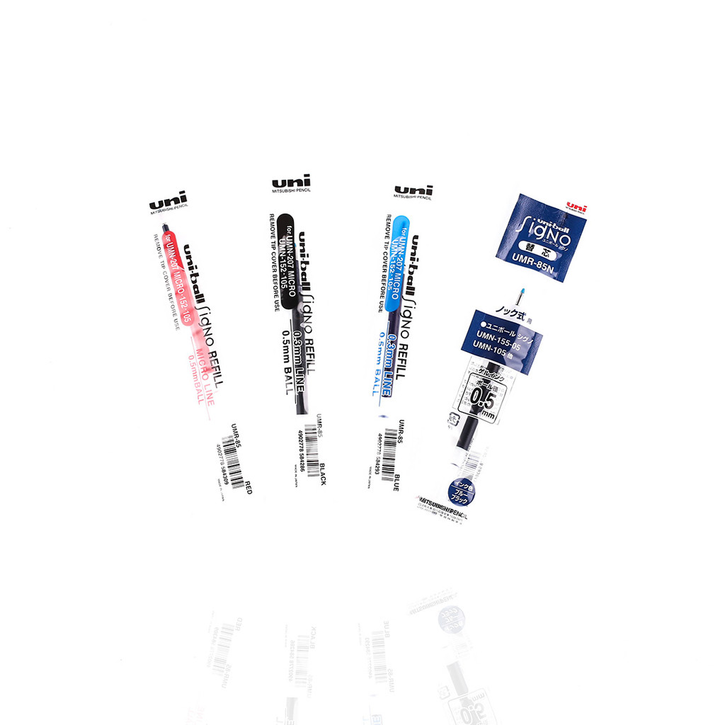 ต้นฉบับญี่ปุ่น Mitsubishi ของแท้ UMR-85N/85E Mitsubishi Refill เวอร์ชั่นญี่ปุ่น umn-105/152/155 และอ