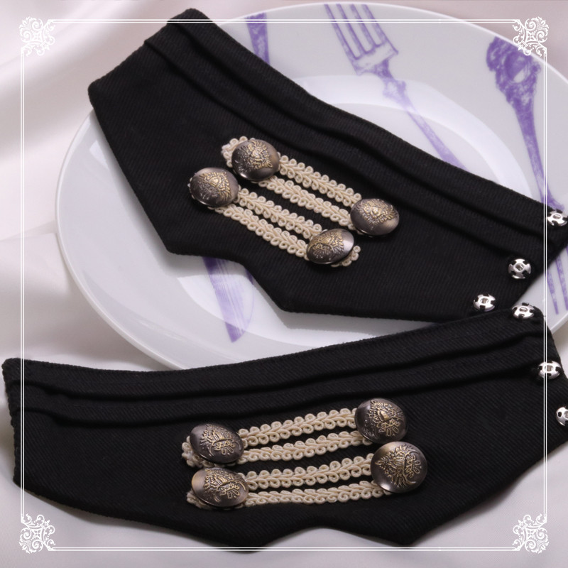 [คลังสินค้าพร้อม] Baker Street Watson Sleeves lolita Gay cla Preppy Style Sleeves All-Match