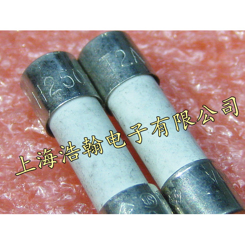 ฟิวส์เซรามิค 5 * 20 5X20 5X20MM T2A H 250V ยี่ห้อใหม่แท้