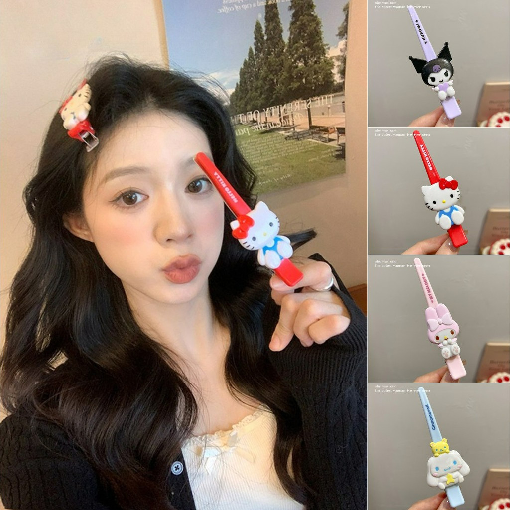 Hello Kitty กิ๊บติดผมขนาดใหญ่เครื่องประดับผมการ์ตูนน่ารักสําหรับเด็กผู้หญิง