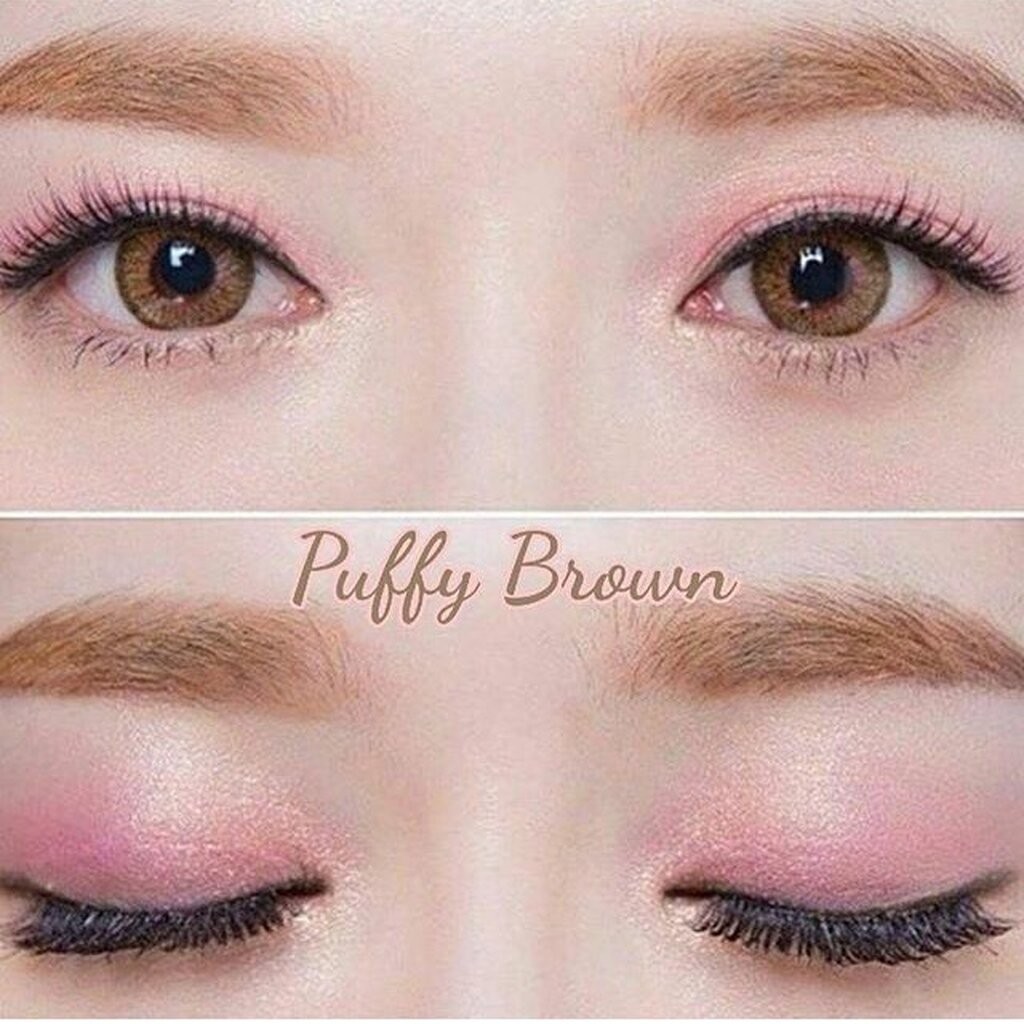 Pitchy lens สีน้ำตาล