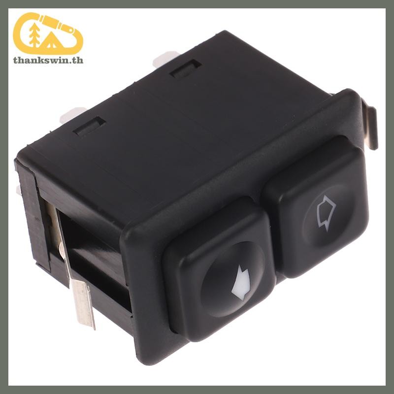 Thankswin 5 Pins ปุ่มสวิตช์กระจกไฟฟ้าสําหรับ BMW E23 E24 E28 E30 L6 M5 อุปกรณ์เสริมอัตโนมัติ th