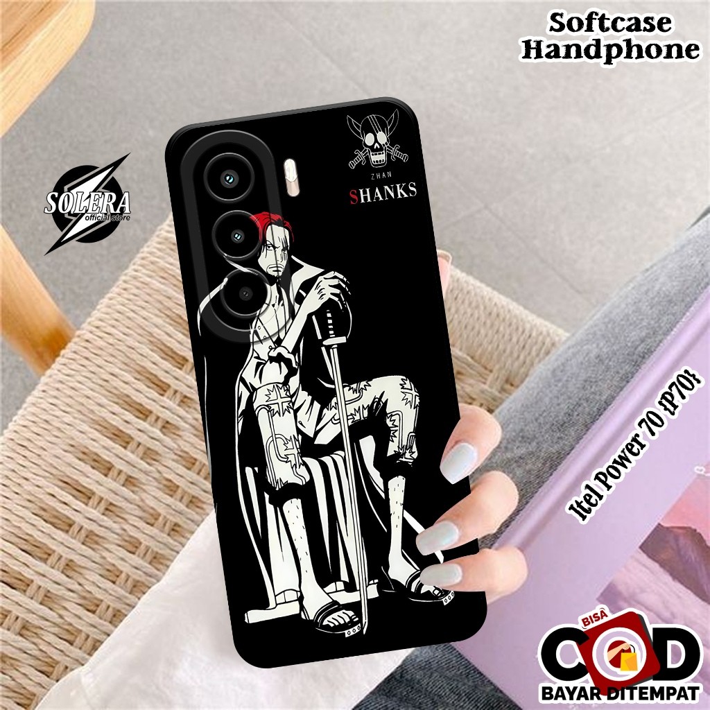 Itel Power 70 Case {P70} Softcase Itel Power 70 {P70} ล่าสุด 2025 Silicone Pro Camera Fashion Case A
