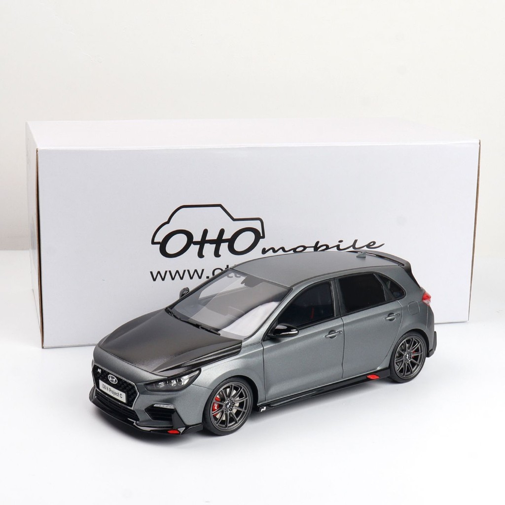2017 HYUNDAI I30 N PROJECT C OTTO 1: 18 HYUNDAI โมเดลรถเรซิ่นจําลอง