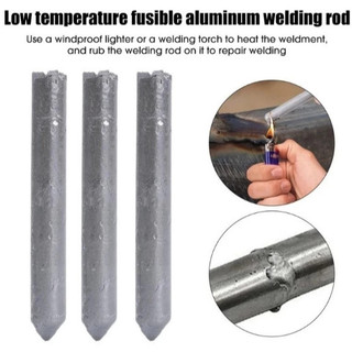 3 Pcs Batang Las PATRI ALUMINIUM TAMBAL PANCI Bakar Suhu Rendah Stik Lilin Solder Suhu Rendah Kawat