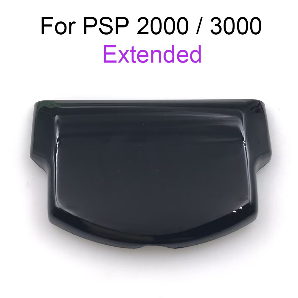 สีดําขยายแบตเตอรี่ประตูปกหลังกรณีเปลี่ยนเข้ากันได้กับ เครื่องพีเอสพี 2000 3000