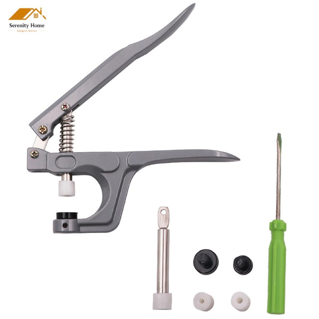 Snap ปุ่มชุดพลาสติก Snap ชุด T5 เสื้อผ้า Snap Fastener เครื่องมือ Multicolor Professional เรซิ่น SHO