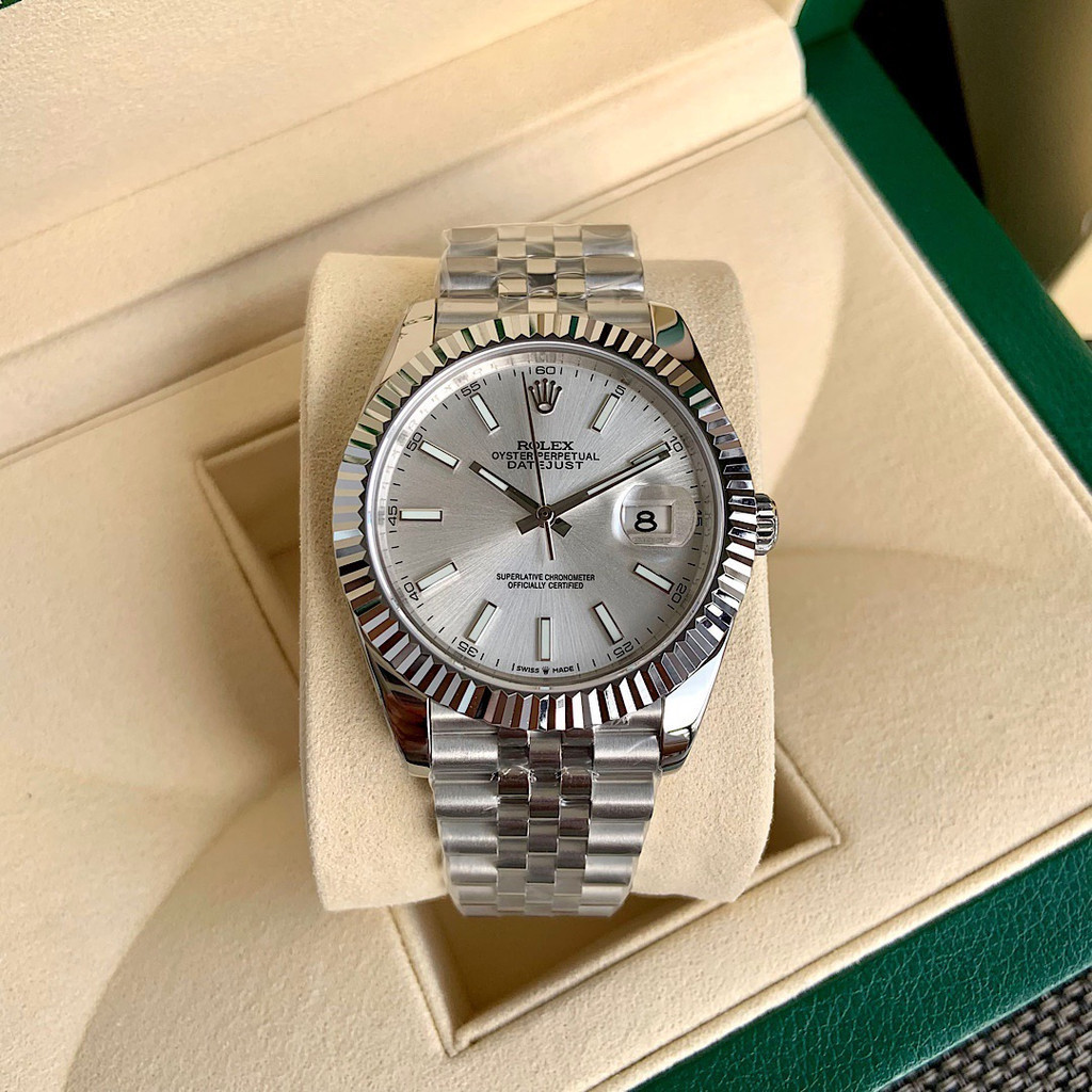 Rolex Datejust 36/41MM RZ172Classic Automatic Mechanical Stainless Steel Strap Mens Watch Simple and