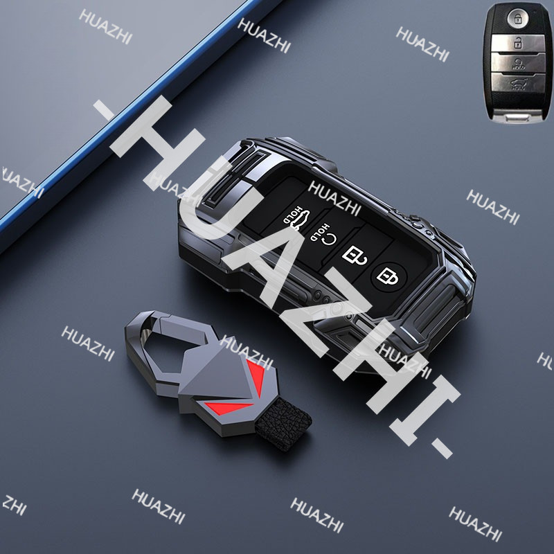 HZ ฝาครอบกุญแจโลหะผสมสังกะสีสําหรับ KIA Sonet K iA Seltos Kia Carens 2022 2024 2025