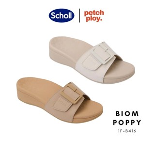 รุ่นใหม่!! Scholl รุ่น Biom Poppy 1F-B416 รองเท้าสกอลล์ของแท…
