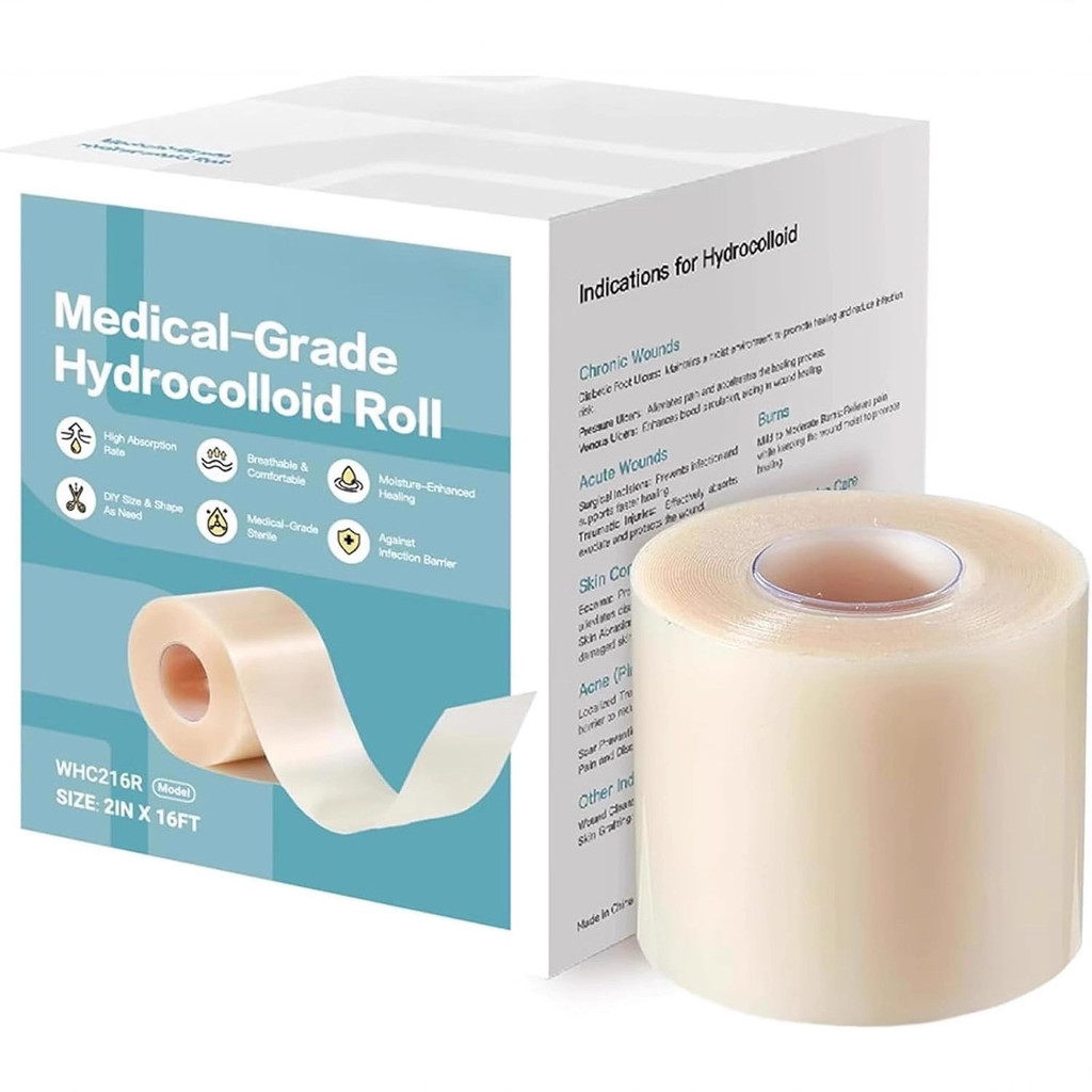 Hydrogel Body Film Roll Tape Hydrogel Body Patch Bandage Wound Burn Dressing Blister Acne Patch #SHU