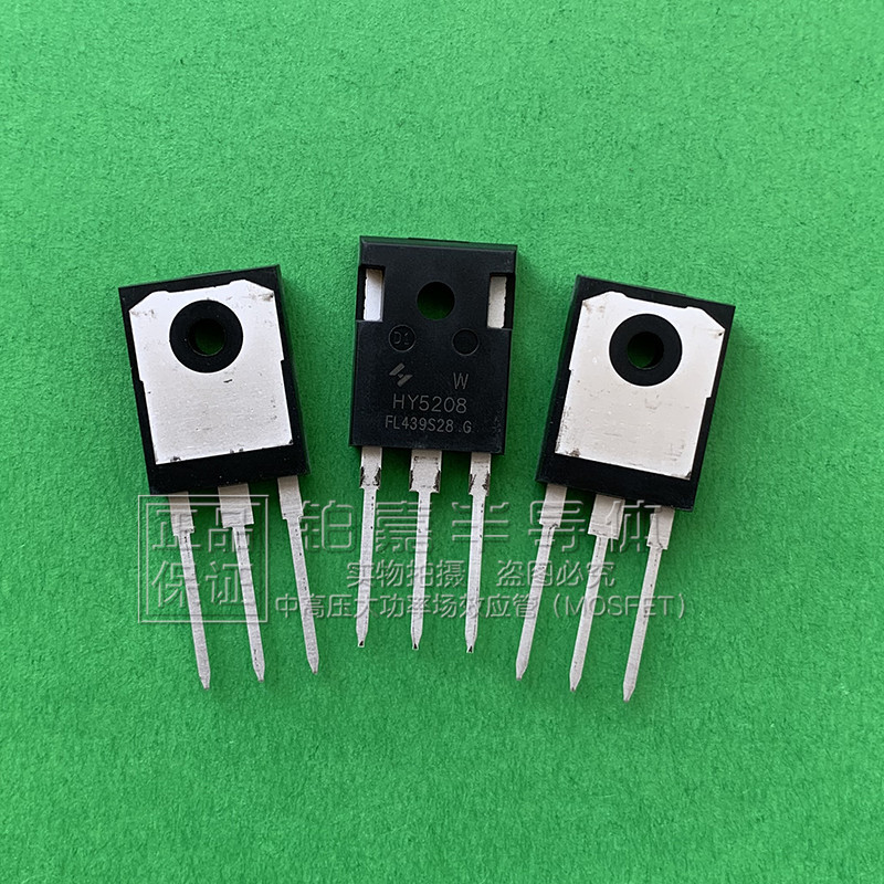 HY5208W บรรจุถึง-247 80V320A 2m Omega MOS Pipe Field Effect Tube MOS Tube Huayi Micro Electric