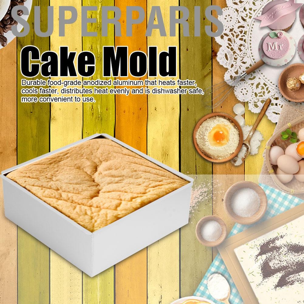 Superparis Superparis-th cake pan non stick bakeware เครื่องมืออลูมิเนียมอุปกรณ์อบสำหรับการอบขนมปังม