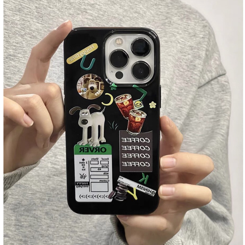 🔥GOOD ส่งจากไทย🔥สินค้า 1 บาท เข้ากันได้กับ เคสไอโฟน11 13 14plus 15 pro max XR 12 13pro เคสเกาหลี6P 7P 8P พสัสXs#043