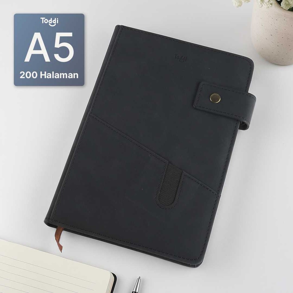Toddi สมุดบันทึกปกแข็ง 80 GSM 200 หน้า A5 - TD157 -NIEL88