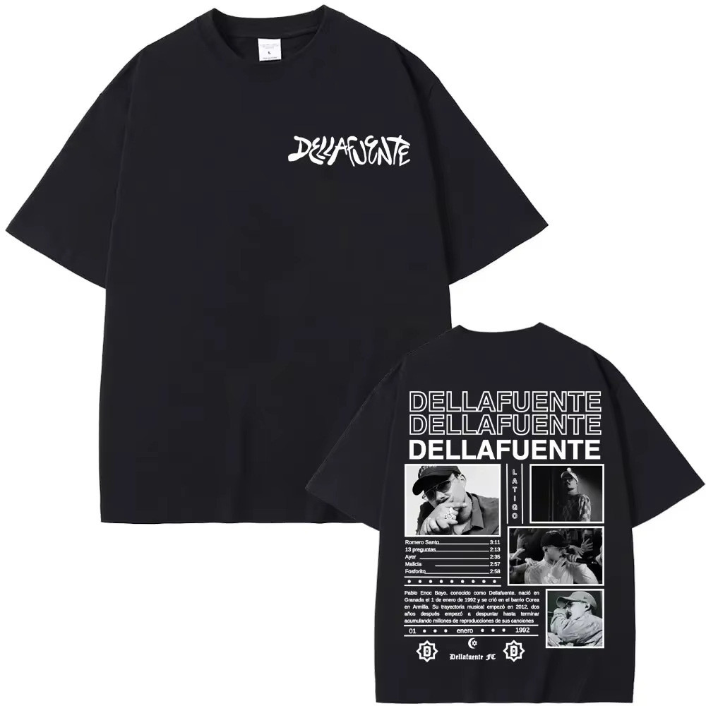 COD Rapper Delantifuente อัลบั้มใหม่ 2025 Tour เสื้อยืดผู้ชายผู้หญิง Ha 9UYX