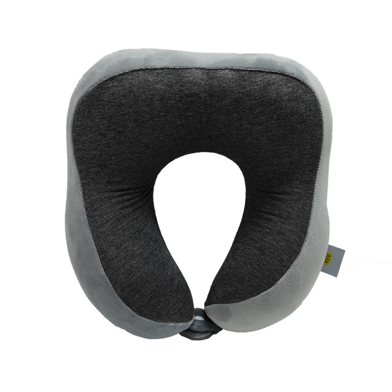 หมอนนวดคอ หมอนรองหลัง KKV Soft Feel Series หน่วยความจําโฟมหมอนรูปตัว U หมอนรองคอโคกคู่พักกลางวันรถนั