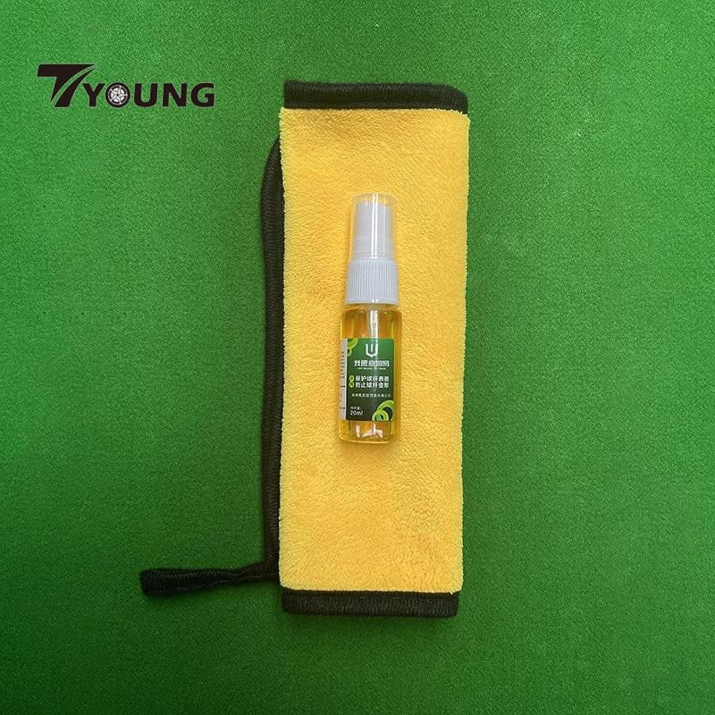 น้ำมันบำรุงไม้คิว Pool Cue Maintenance Oil ขนาด 20ml สำหรับการทำความสะอาดและทำให้คิวยิงบอลกลับมาเงางาม