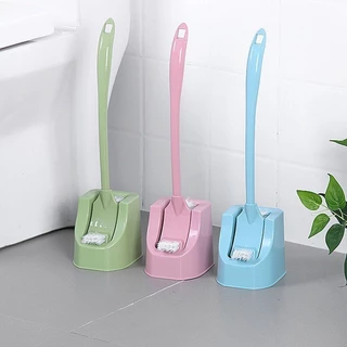 แปรงขัดห้องน้ำ แปรงขัดส้วมล้างชักโครก 2 ด้าน อุปกรณ์ทำความสะอาดบ้าน Toilet Brush อุปกรณ์ทำความสะอาดสุขภัณฑ์